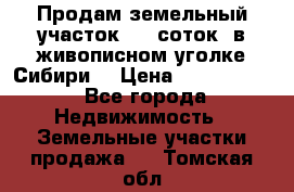 Продам земельный участок (40 соток) в живописном уголке Сибири. › Цена ­ 1 000 000 - Все города Недвижимость » Земельные участки продажа   . Томская обл.